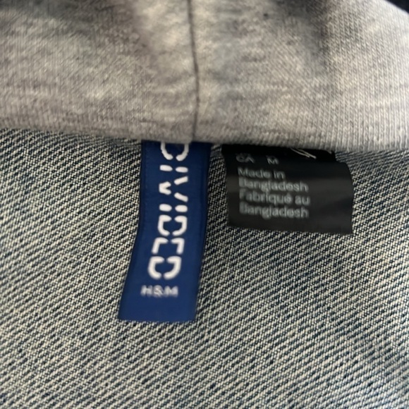H&M “Divided” Grey-light-blue Jean Jacket - Picture 8 of 8